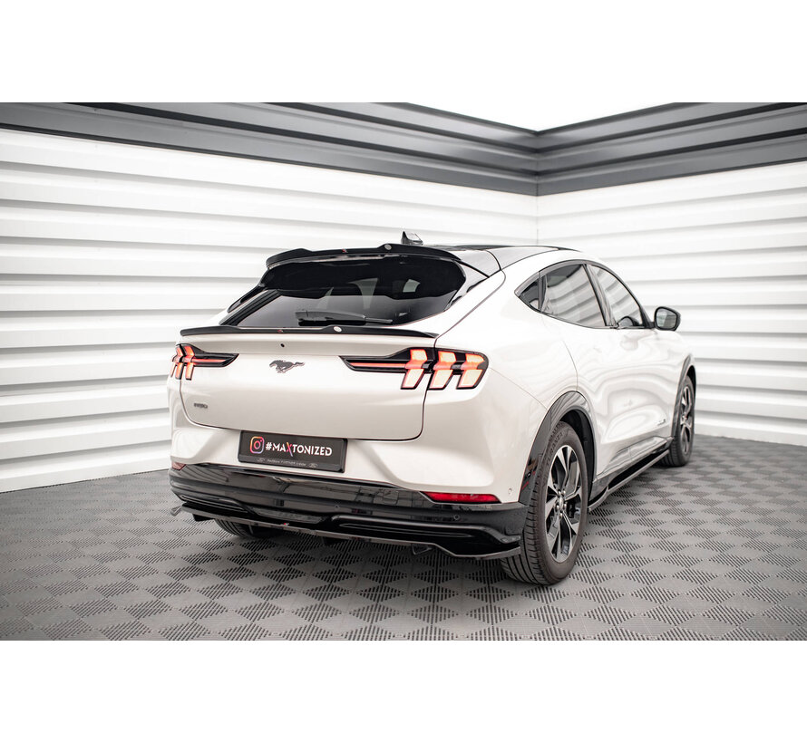 Maxton Design Lower Spoiler Cap Ford Mustang Mach-E Mk1