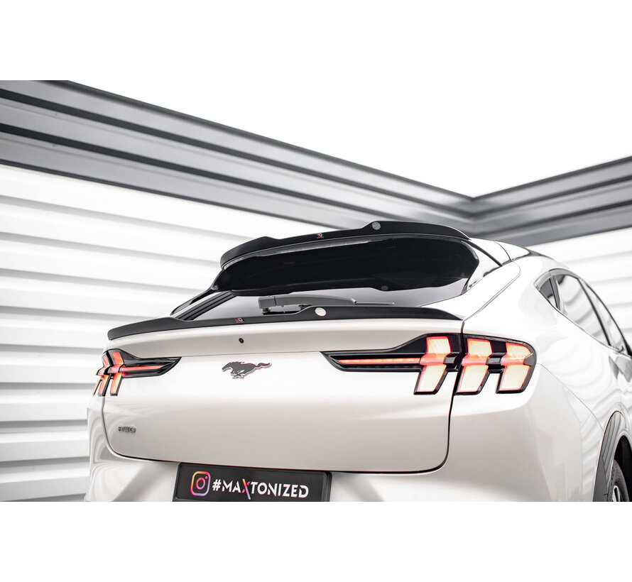 Maxton Design Lower Spoiler Cap Ford Mustang Mach-E Mk1