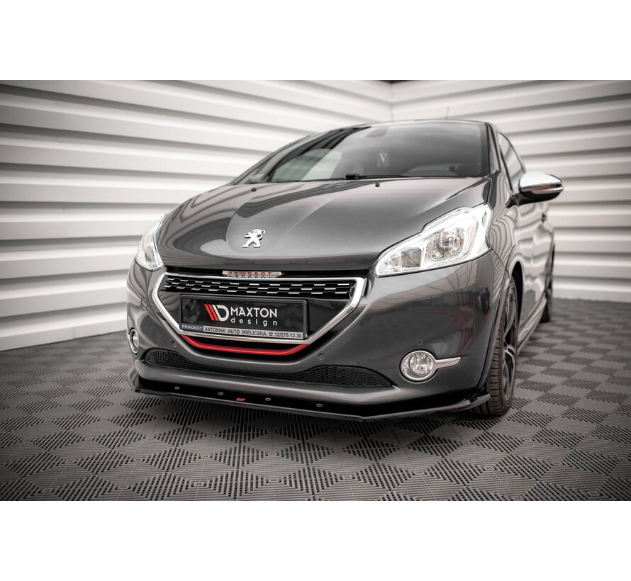 Maxton Design Front Splitter V.1 Peugeot 208 GTi Mk1