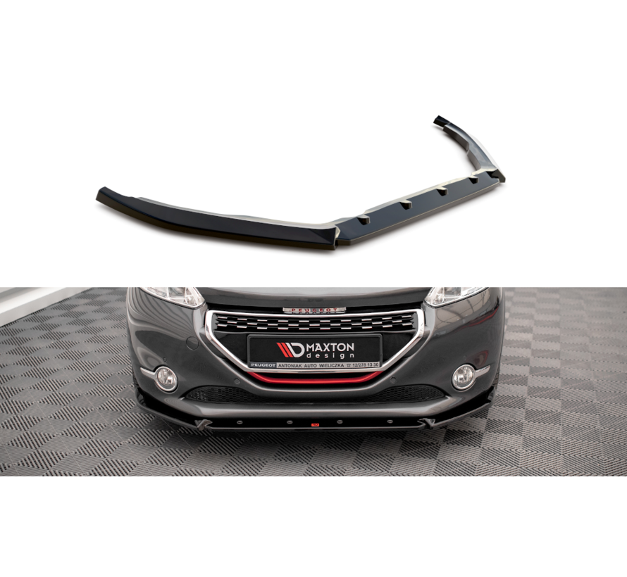 Maxton Design Front Splitter V.2 Peugeot 208 GTi Mk1