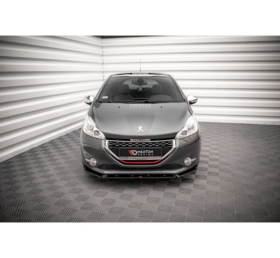 Maxton Design Front Splitter V.2 Peugeot 208 GTi Mk1