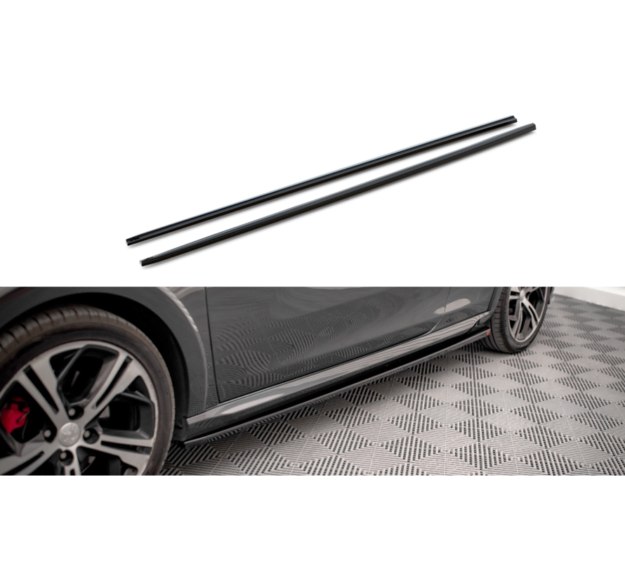 Maxton Design Side Skirts Diffusers Peugeot 208 GTi Mk1