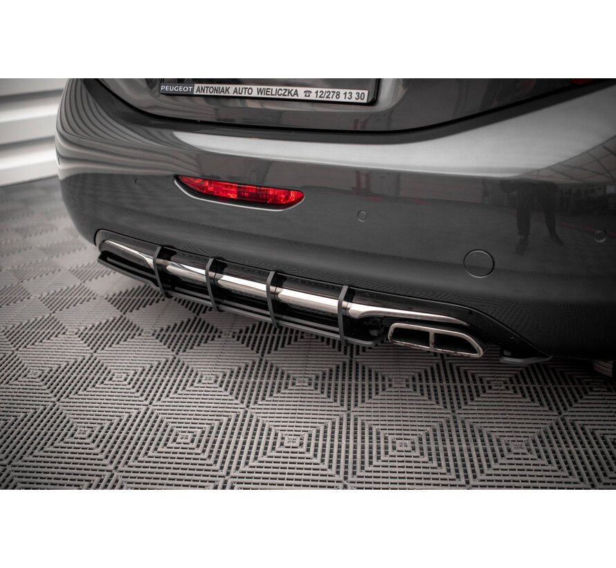 Maxton Design Street Pro Rear Diffuser Peugeot 208 GTi Mk1