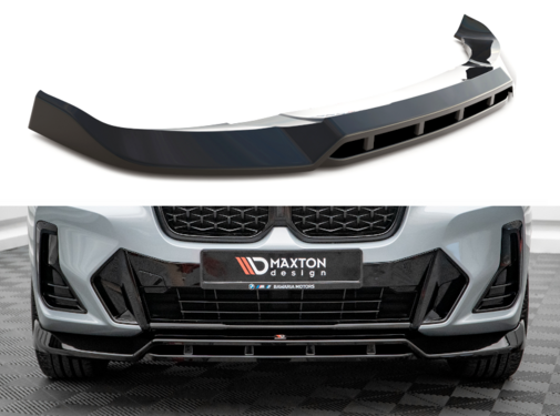 Maxton Design Maxton Design Front Splitter V.1 passend voor BMW X4 M-Pack G02 Facelift