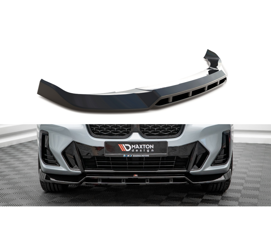 Maxton Design Front Splitter V.1 passend voor BMW X4 M-Pack G02 Facelift