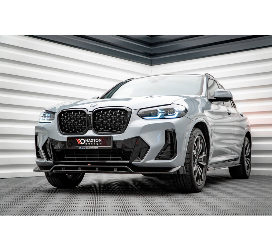 Maxton Design Front Splitter V.1 passend voor BMW X4 M-Pack G02 Facelift