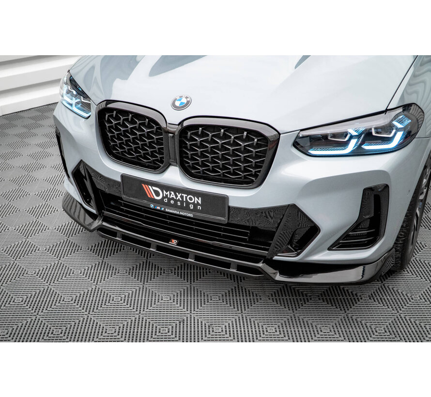 Maxton Design Front Splitter V.1 passend voor BMW X4 M-Pack G02 Facelift