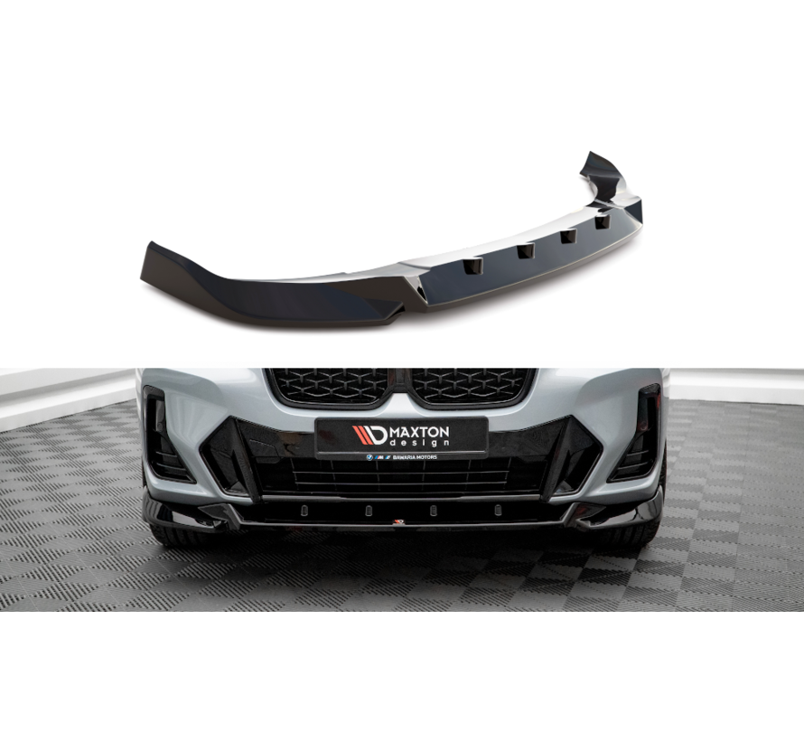 Maxton Design Front Splitter V.2 BMW X4 M-Pack G02 Facelift