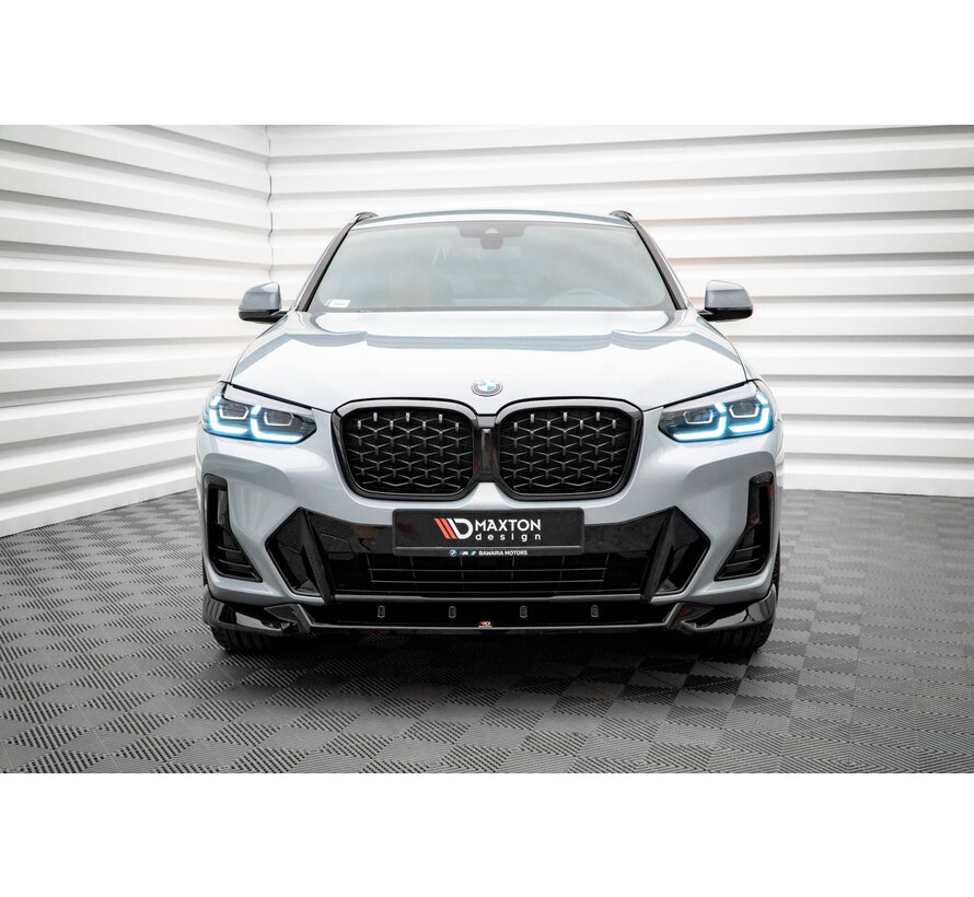 Maxton Design Front Splitter V.2 BMW X4 M-Pack G02 Facelift