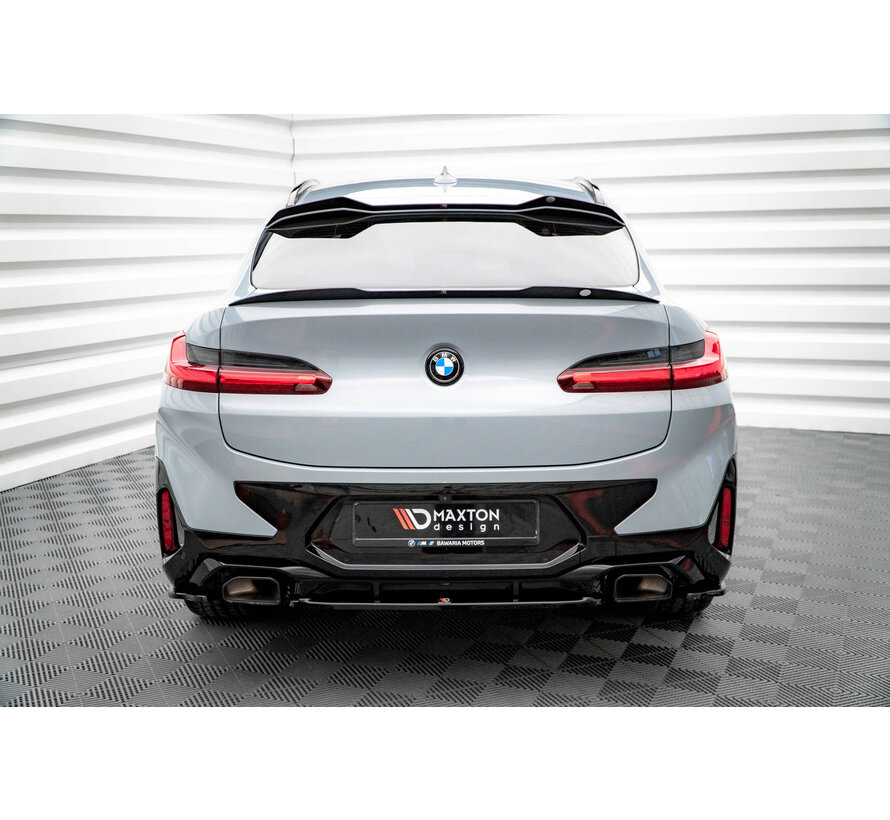 Maxton Design Rear Side Splitters passend voor BMW X4 M-Pack G02 Facelift