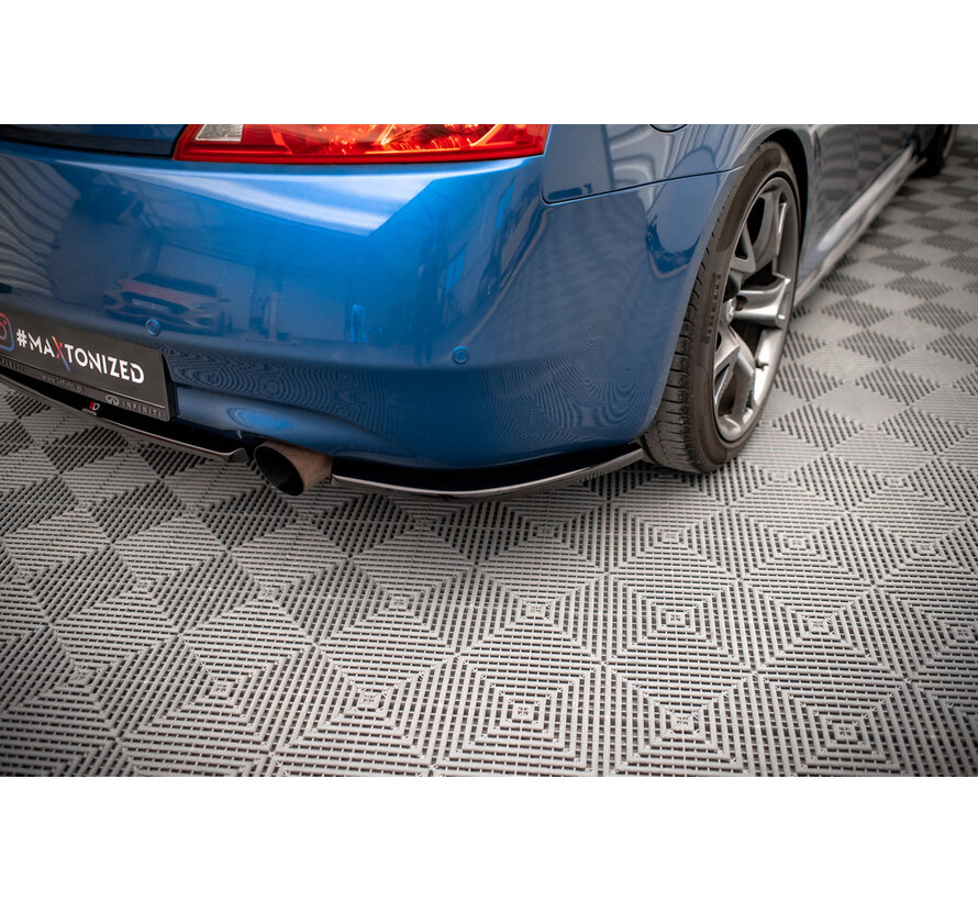 Maxton Design Rear Side Splitters Infiniti G37 Coupe