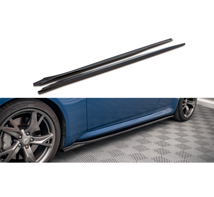 Maxton Design Side Skirts Diffusers Infiniti G37 Coupe