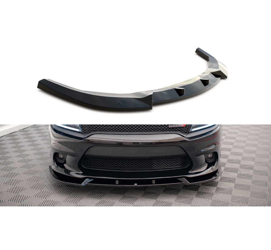 Maxton Design Front Splitter V.2 Dodge Charger SRT Mk7 Facelift