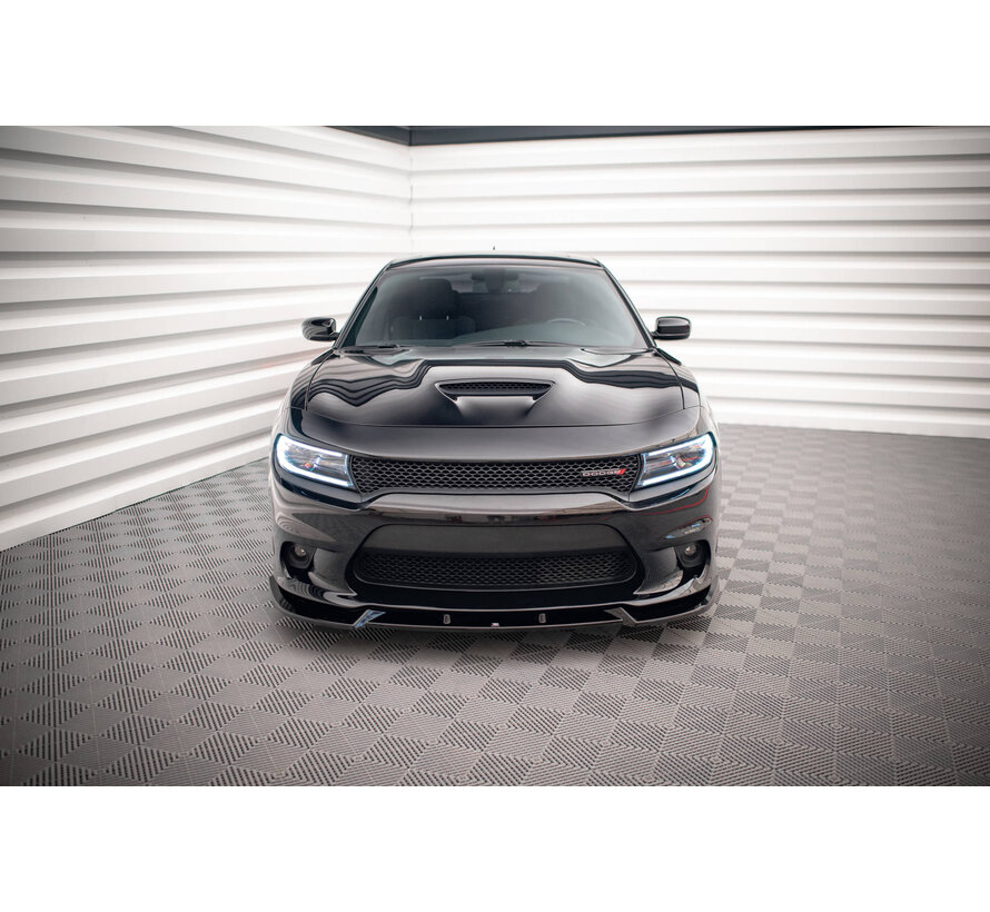 Maxton Design Front Splitter V.2 Dodge Charger SRT Mk7 Facelift