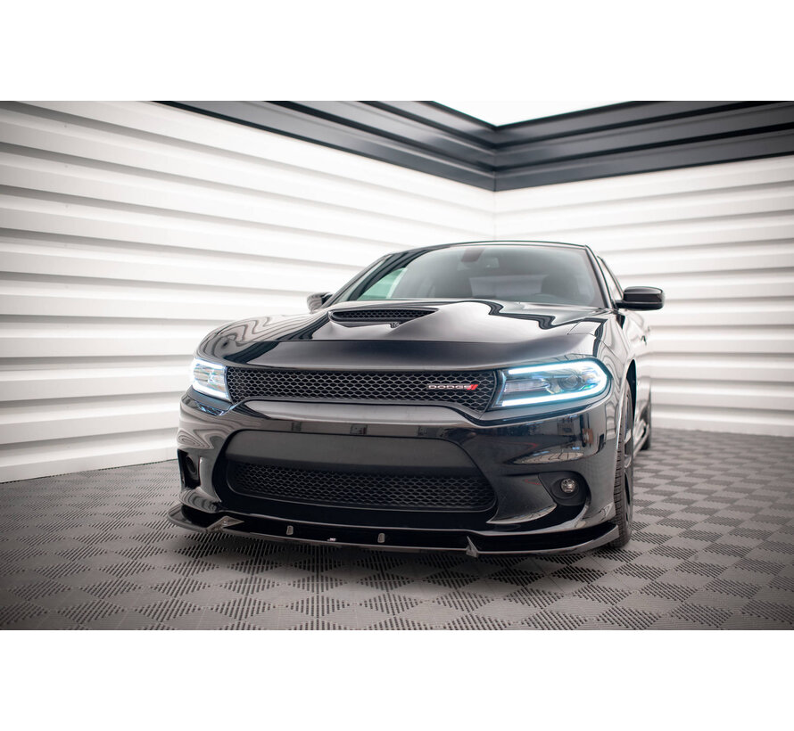 Maxton Design Front Splitter V.2 Dodge Charger SRT Mk7 Facelift