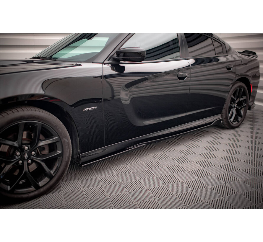 Maxton Design Side Skirts Diffusers Dodge Charger SRT Mk7 Facelift