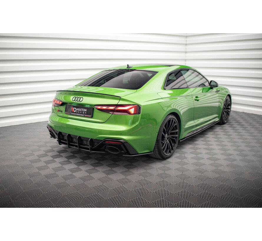 Maxton Design Street Pro Rear Side Splitters Audi RS5 F5 Facelift