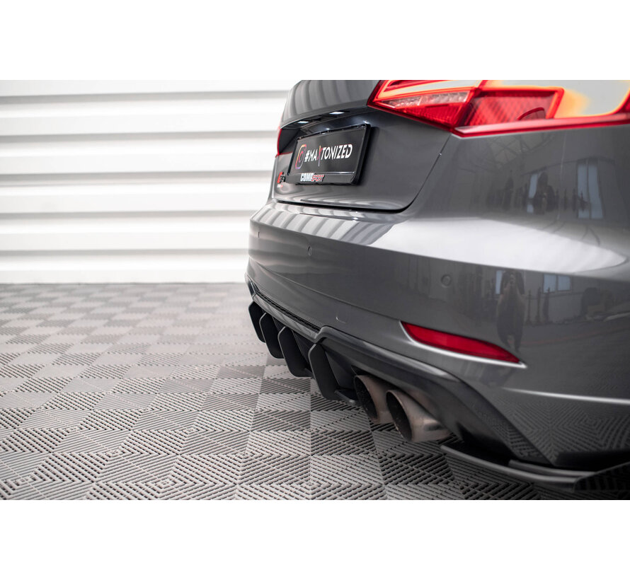 Maxton Design Street Pro Rear Diffuser Audi S3 Sportback 8V Facelift