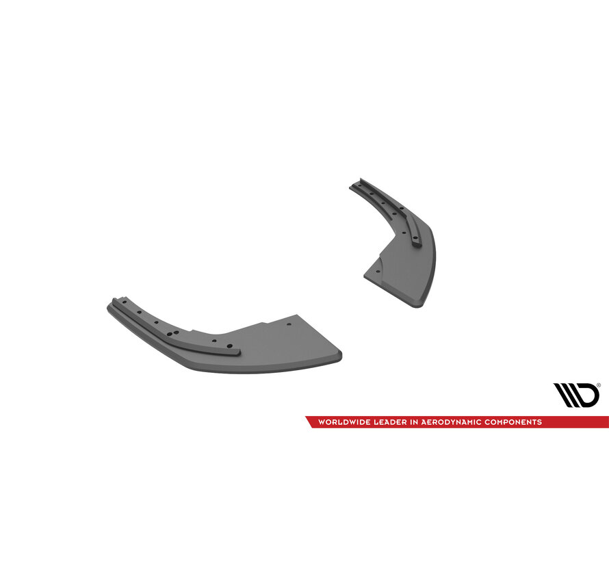 Maxton Design Street Pro Rear Side Splitters Audi S3 Sportback 8V Facelift