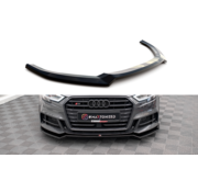 Maxton Design Maxton Design Front Splitter V.2 Audi S3 / A3 S-Line Sportback 8V Facelift