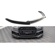 Maxton Design Maxton Design Front Splitter V.3 Audi S3 / A3 S-Line Sportback 8V Facelift