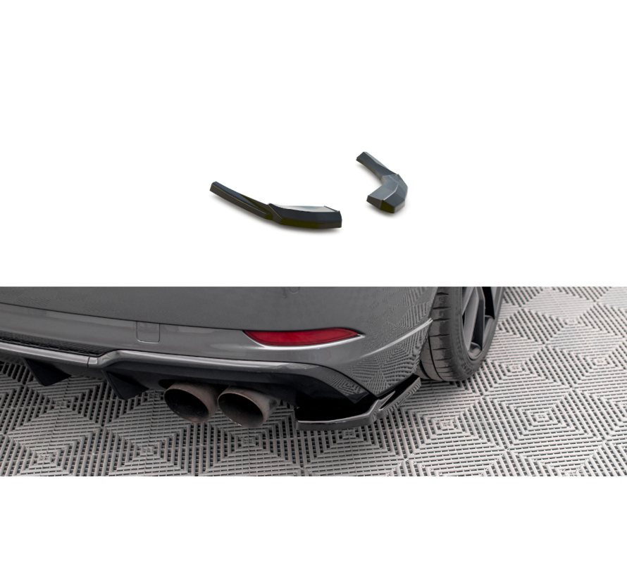 Maxton Design Rear Side Splitters Audi S3 Sportback 8V Facelift