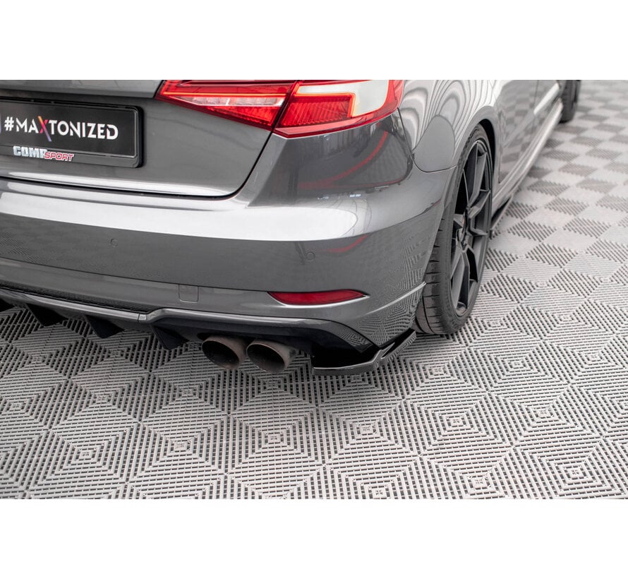 Maxton Design Rear Side Splitters Audi S3 Sportback 8V Facelift