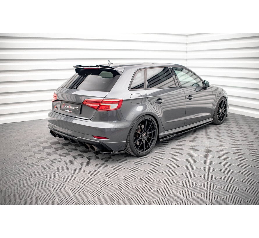 Maxton Design Rear Side Splitters Audi S3 Sportback 8V Facelift