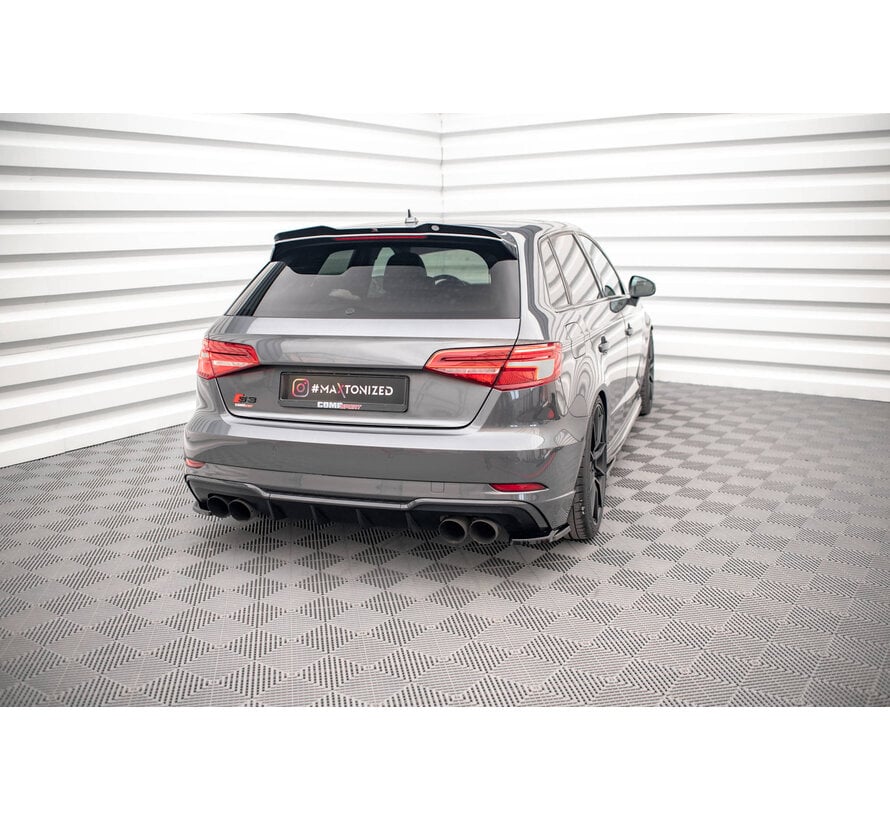 Maxton Design Rear Side Splitters Audi S3 Sportback 8V Facelift