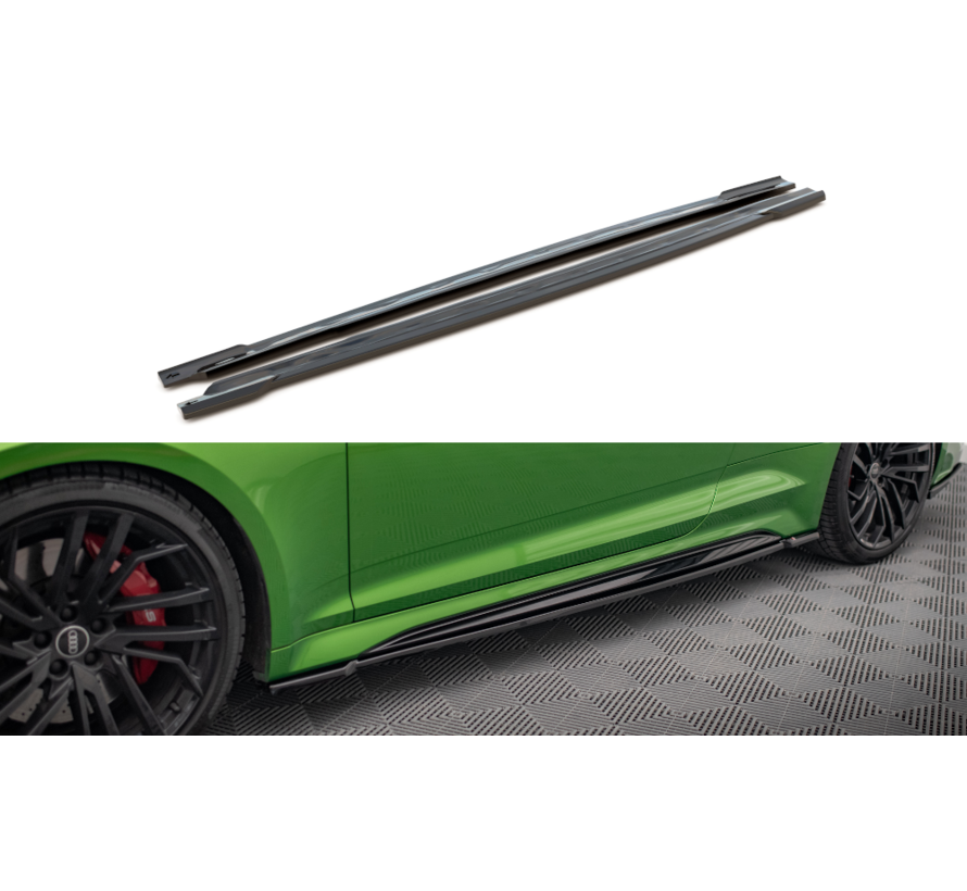 Maxton Design Side Skirts Diffusers Audi RS5 Coupe F5 Facelift