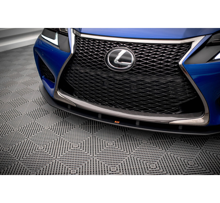 Maxton Design Street Pro Front Splitter Lexus GS F Mk4 Facelift