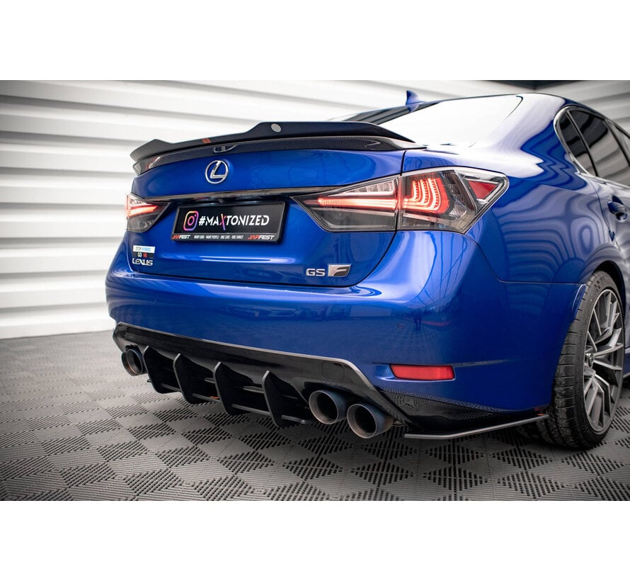 Maxton Design Street Pro Rear Diffuser Lexus GS F Mk4 Facelift