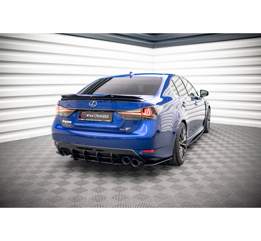 Maxton Design Street Pro Rear Diffuser Lexus GS F Mk4 Facelift