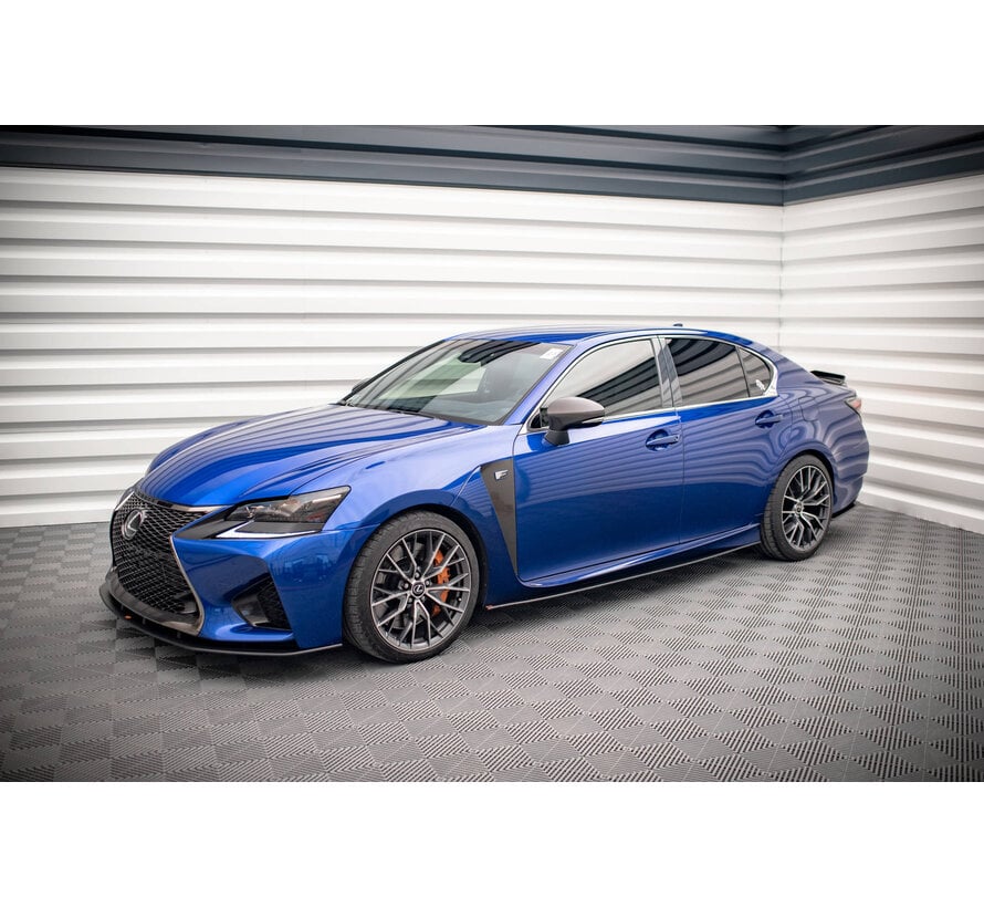 Maxton Design Street Pro Side Skirts Diffusers Lexus GS F Mk4 Facelift