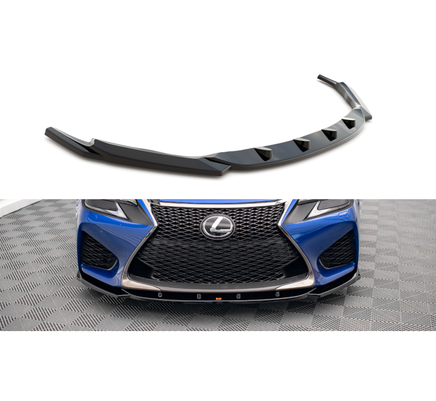 Maxton Design Front Splitter V.2 Lexus GS F Mk4 Facelift