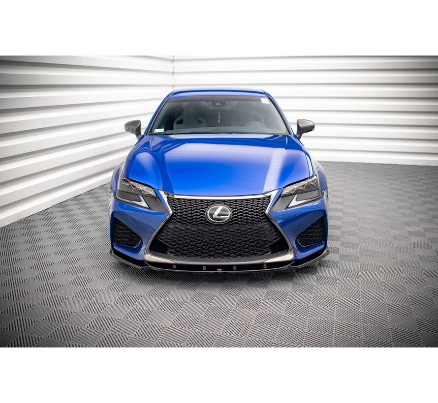 Maxton Design Front Splitter V.2 Lexus GS F Mk4 Facelift