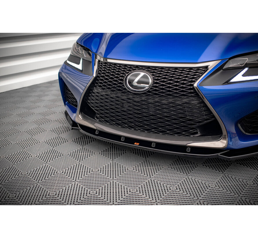 Maxton Design Front Splitter V.2 Lexus GS F Mk4 Facelift