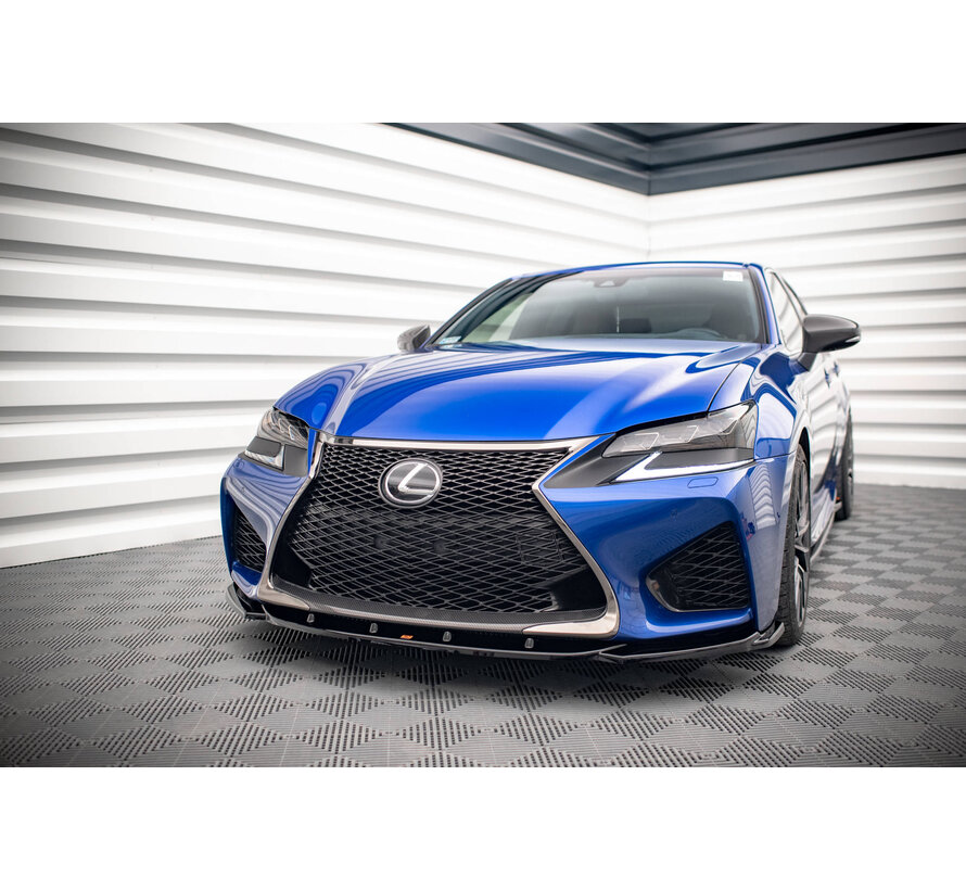 Maxton Design Front Splitter V.2 Lexus GS F Mk4 Facelift