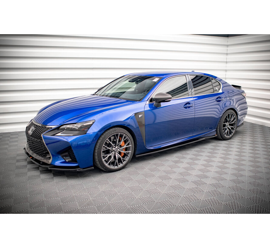 Maxton Design Side Skirts Diffusers Lexus GS F Mk4 Facelift