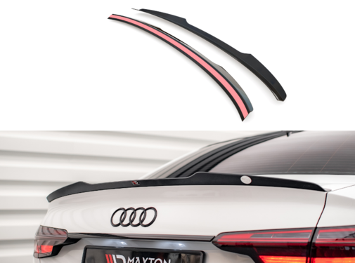 Maxton Design Maxton Design Spoiler Cap Audi A4 Sedan B9 Facelift