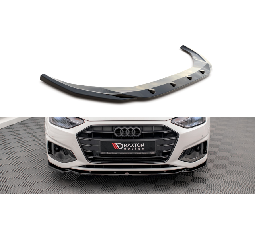 Maxton Design Front Splitter V.2 Audi A4 B9 Facelift