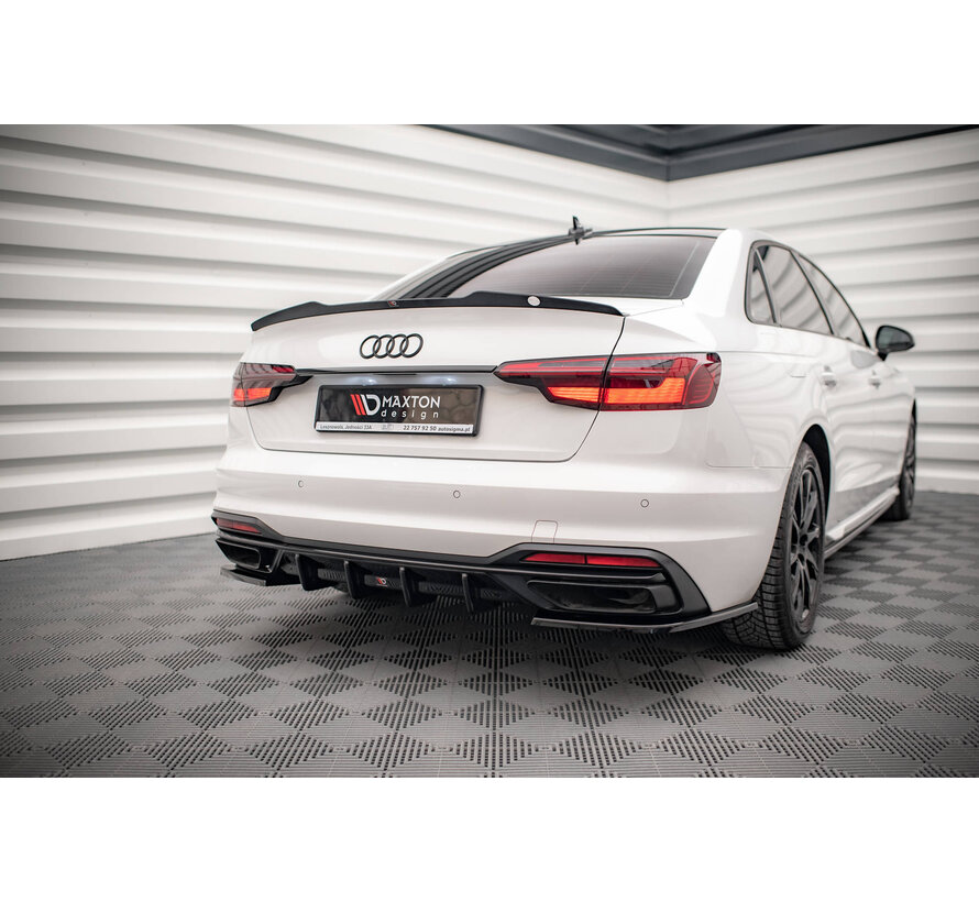 Maxton Design Rear Valance Audi A4 B9 Facelift