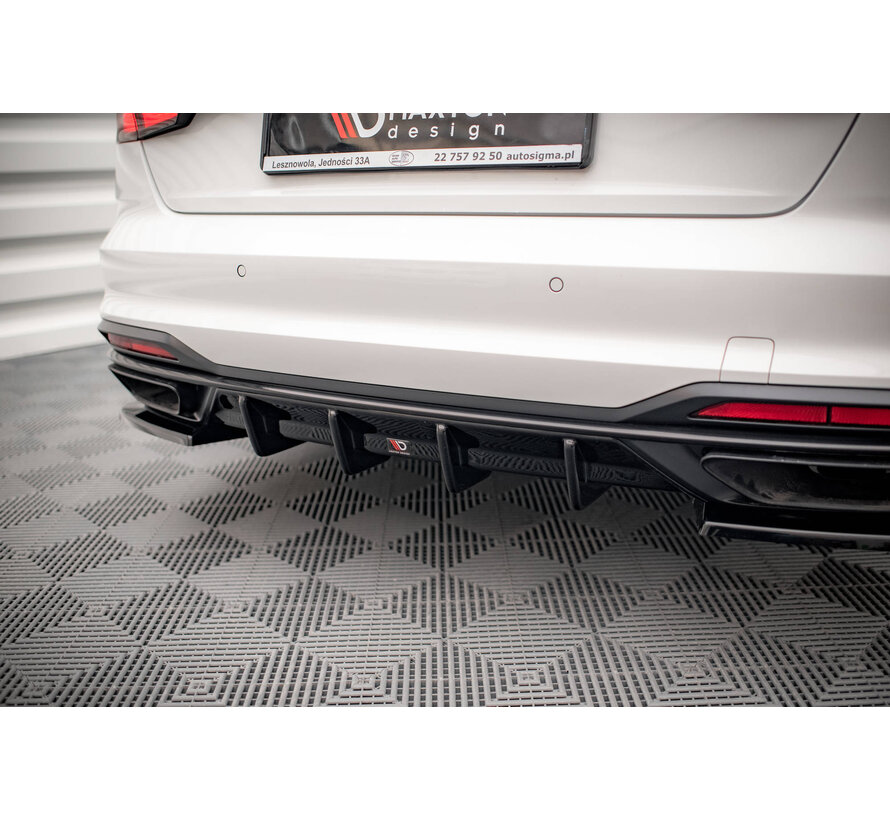 Maxton Design Rear Valance Audi A4 B9 Facelift