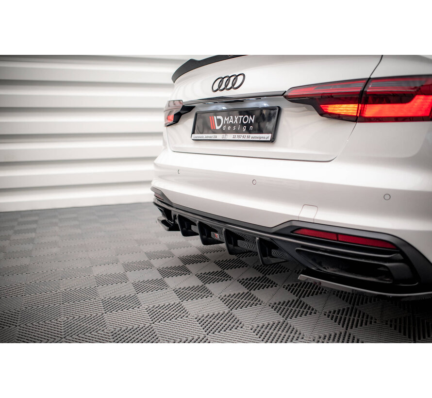 Maxton Design Rear Valance Audi A4 B9 Facelift