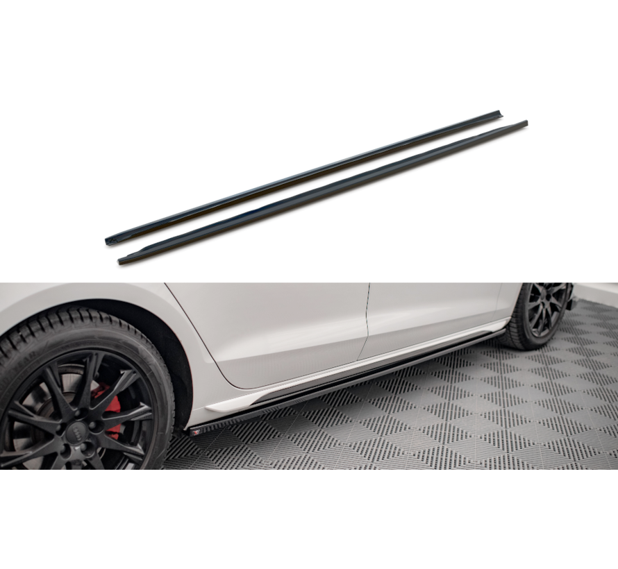 Maxton Design Side Skirts Diffusers Audi A4 B9 Facelift