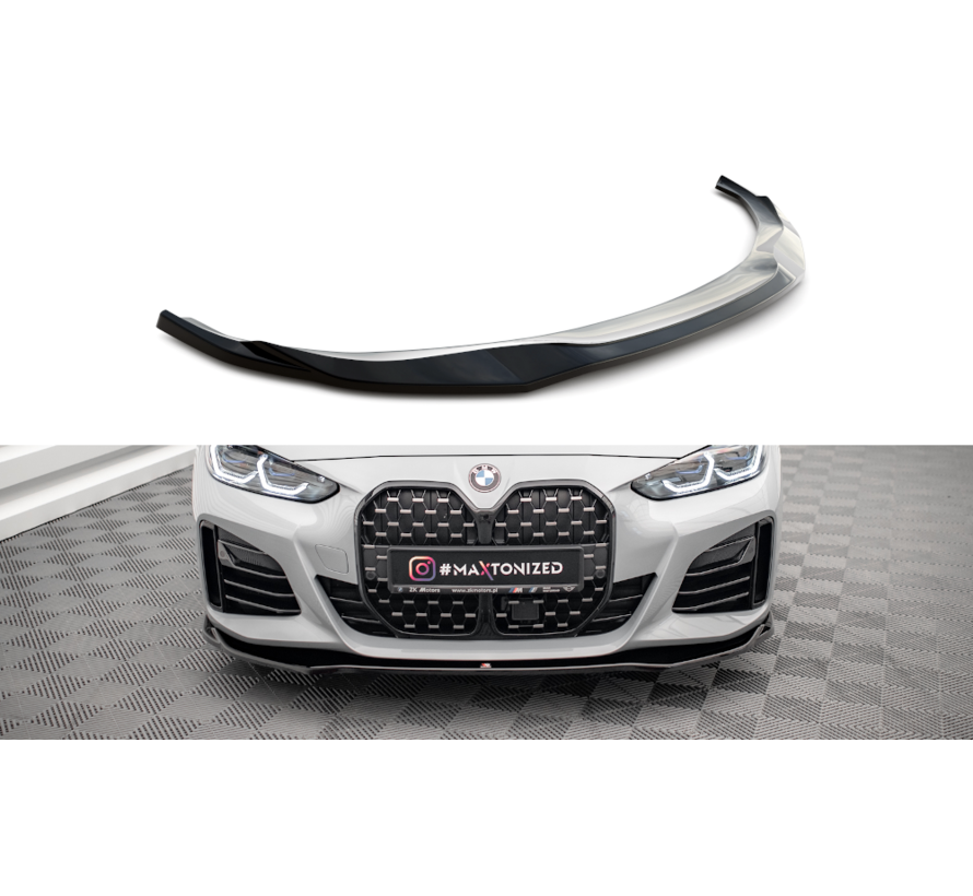 Maxton Design Front Splitter V.1 passend voor BMW 4 / i4 Gran Coupe M-Pack / M440i G26