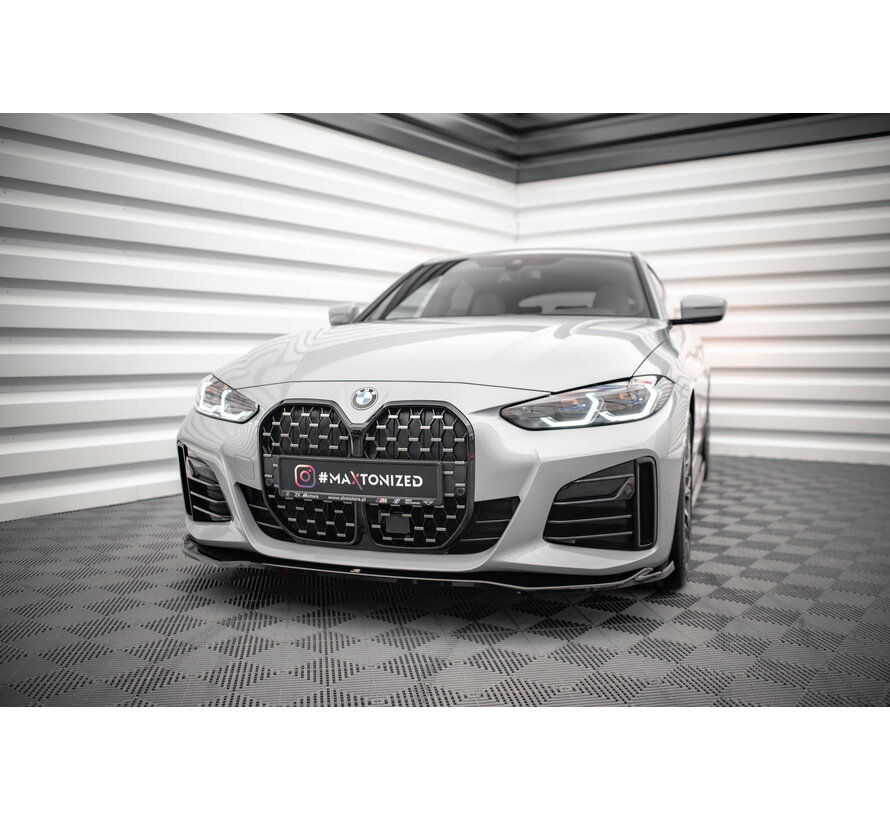 Maxton Design Front Splitter V.1 passend voor BMW 4 / i4 Gran Coupe M-Pack / M440i G26