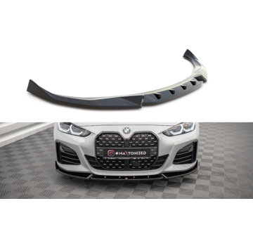 Maxton Design Maxton Design Front Splitter V.2 passend voor BMW 4 / i4 Gran Coupe M-Pack / M440i G26