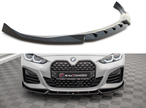 Maxton Design Maxton Design Front Splitter V.2 BMW 4 / i4 Gran Coupe M-Pack / M440i G26