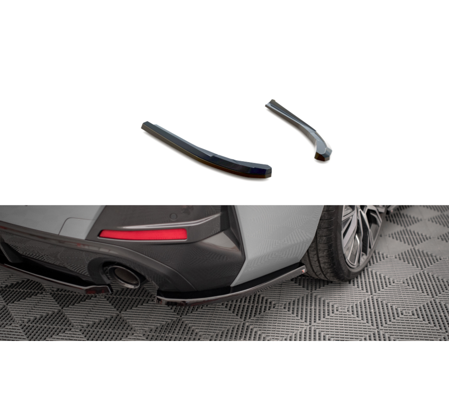 Maxton Design Rear Side Splitters V.1 BMW 4 Gran Coupe M-Pack G26